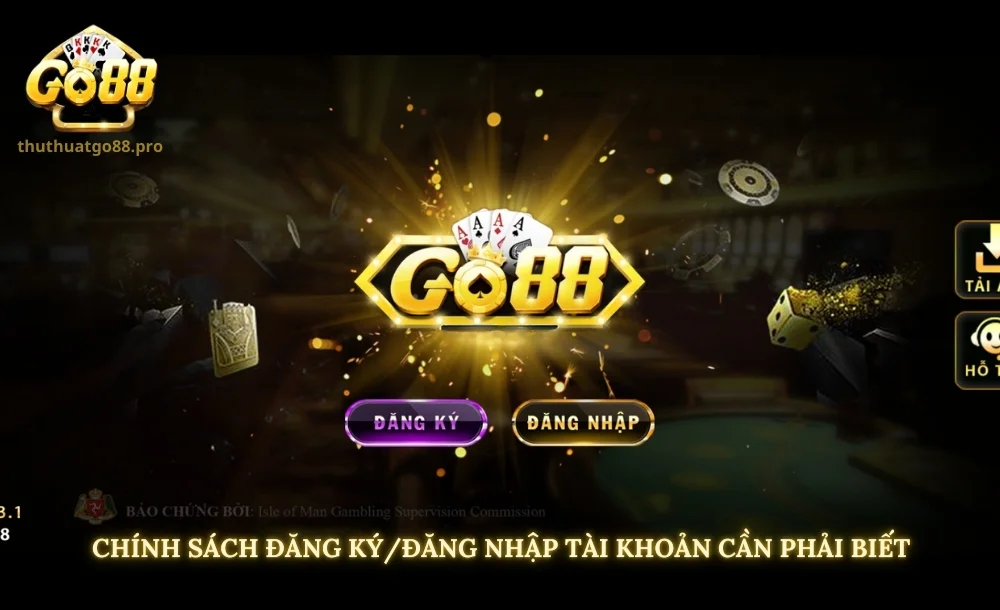 Chính sách đăng ký/đăng nhập tài khoản cần phải biết 