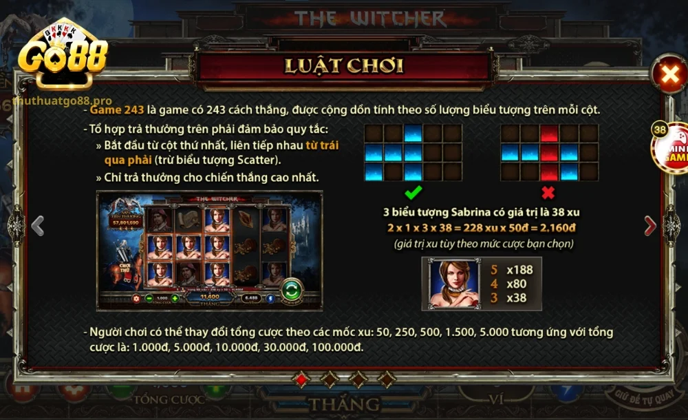 Luật chơi game nói chung khá đơn giản nhưng lại mang về mức tiền thưởng lớn