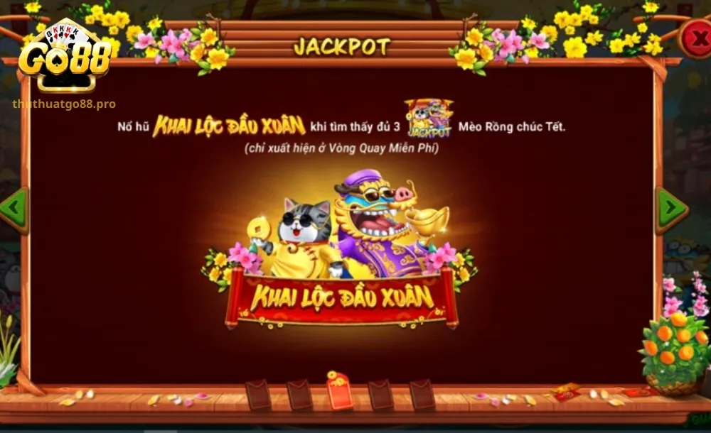 Nổ hũ khai lộc đầu xuân